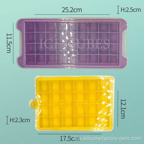 Custom BPA Percuma Stackable Ice Cube Cucian